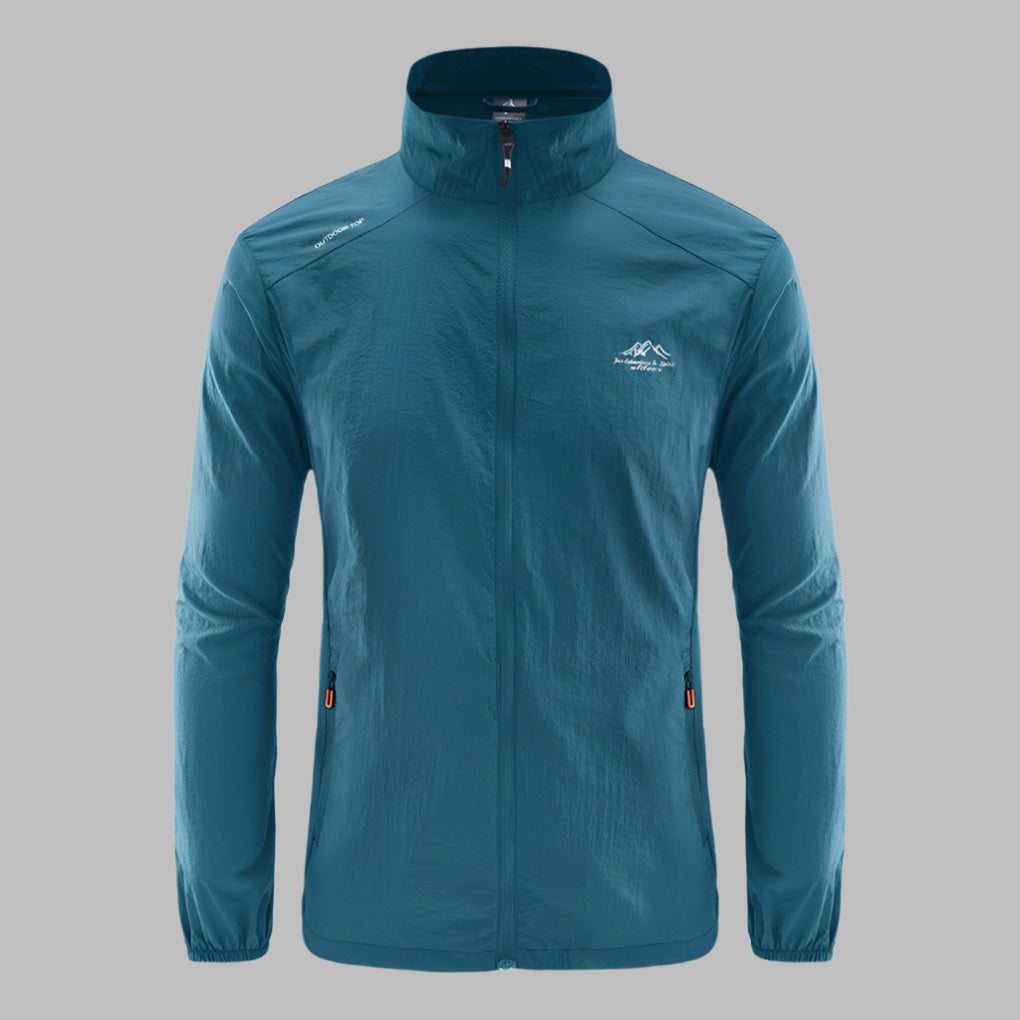 Leichte, atmungsaktive Outdoor-Jacke