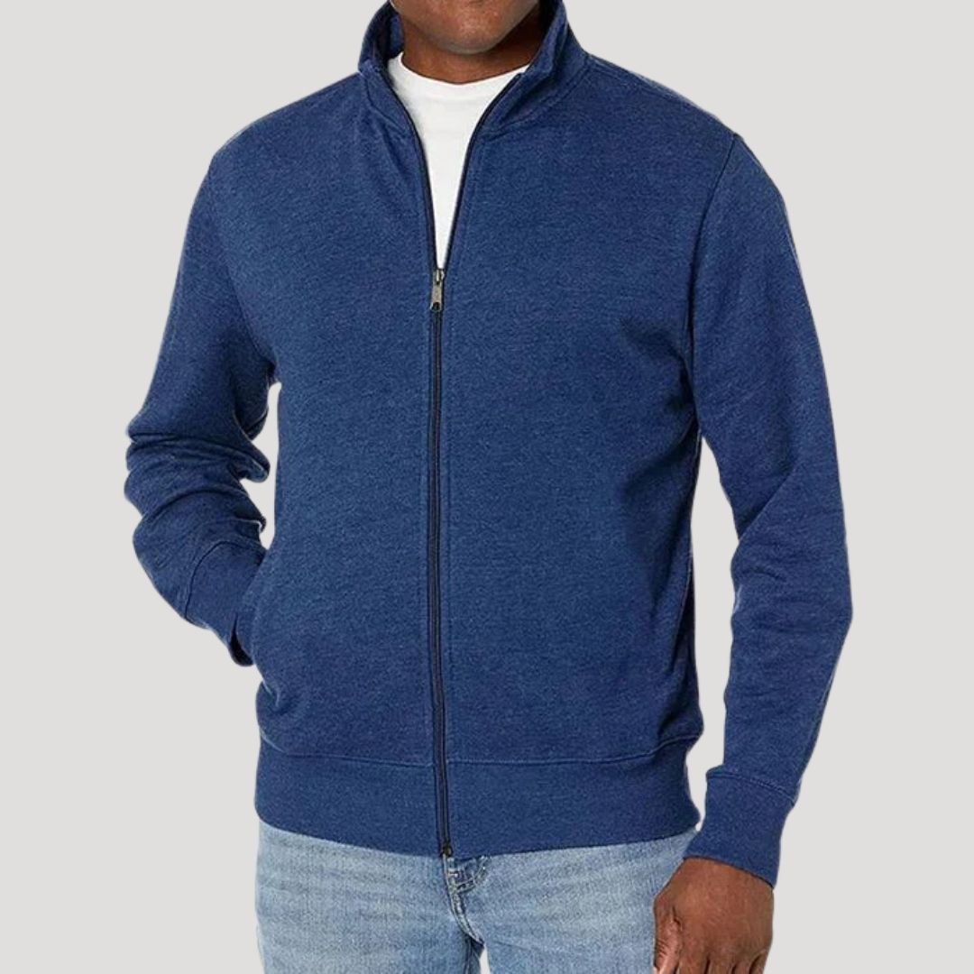 Leichte Freizeit-Frühlingsjacke mit Reißverschluss für Herren