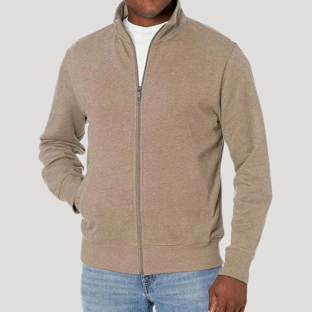 Leichte Freizeit-Frühlingsjacke mit Reißverschluss für Herren