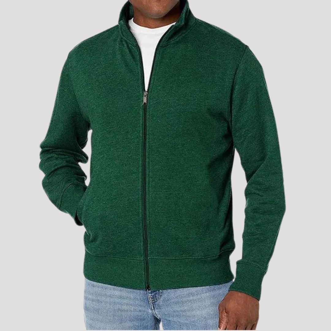 Leichte Freizeit-Frühlingsjacke mit Reißverschluss für Herren
