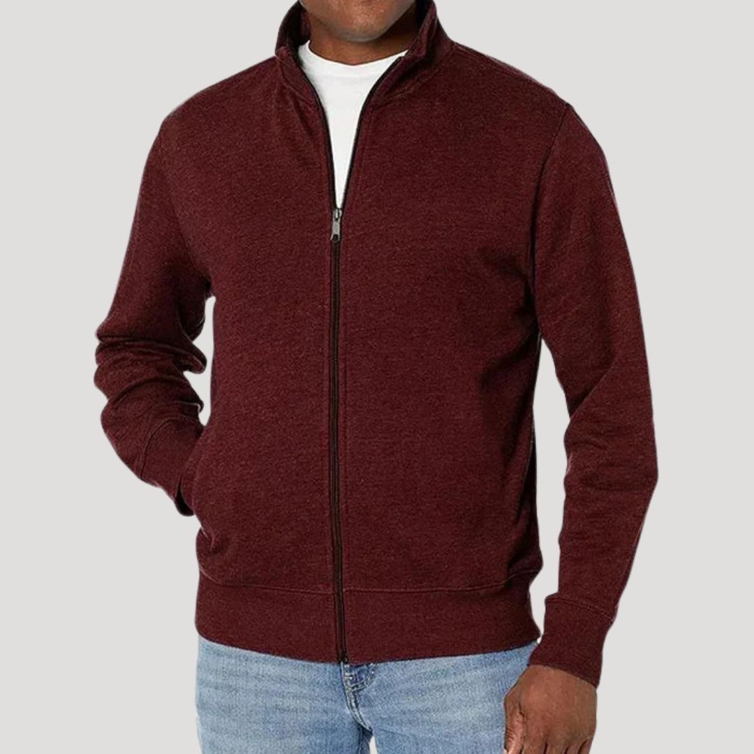 Leichte Freizeit-Frühlingsjacke mit Reißverschluss für Herren