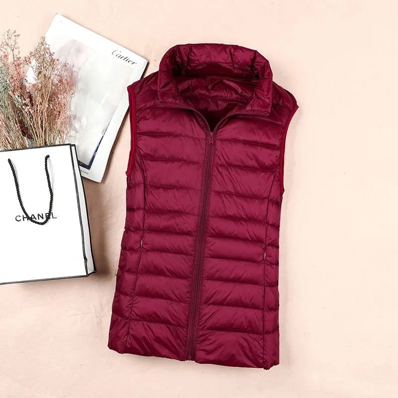 Leichte Puffer-Weste für Damen