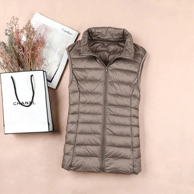 Leichte Puffer-Weste für Damen