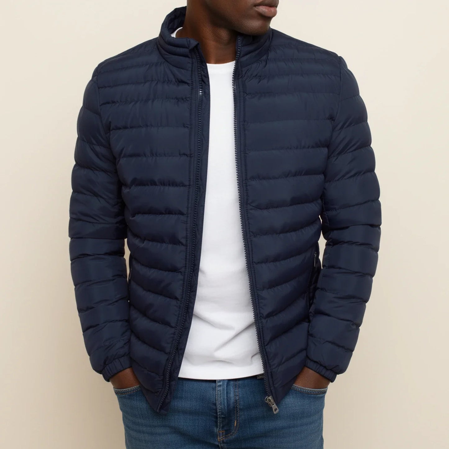 Leichte Pufferjacke für Herren