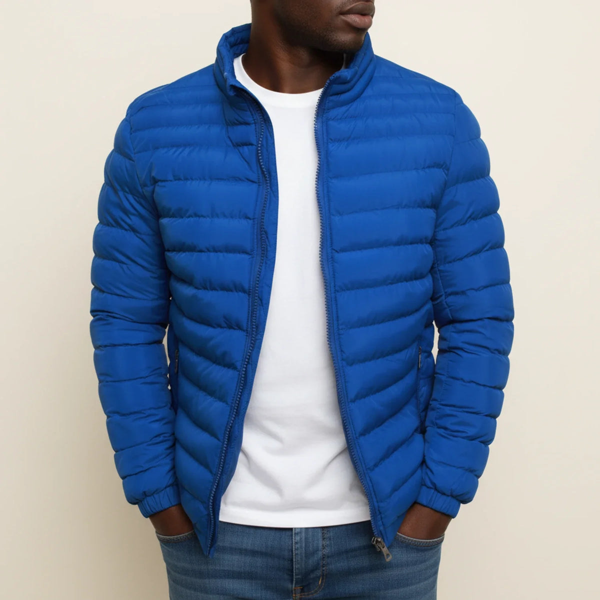 Leichte Pufferjacke für Herren