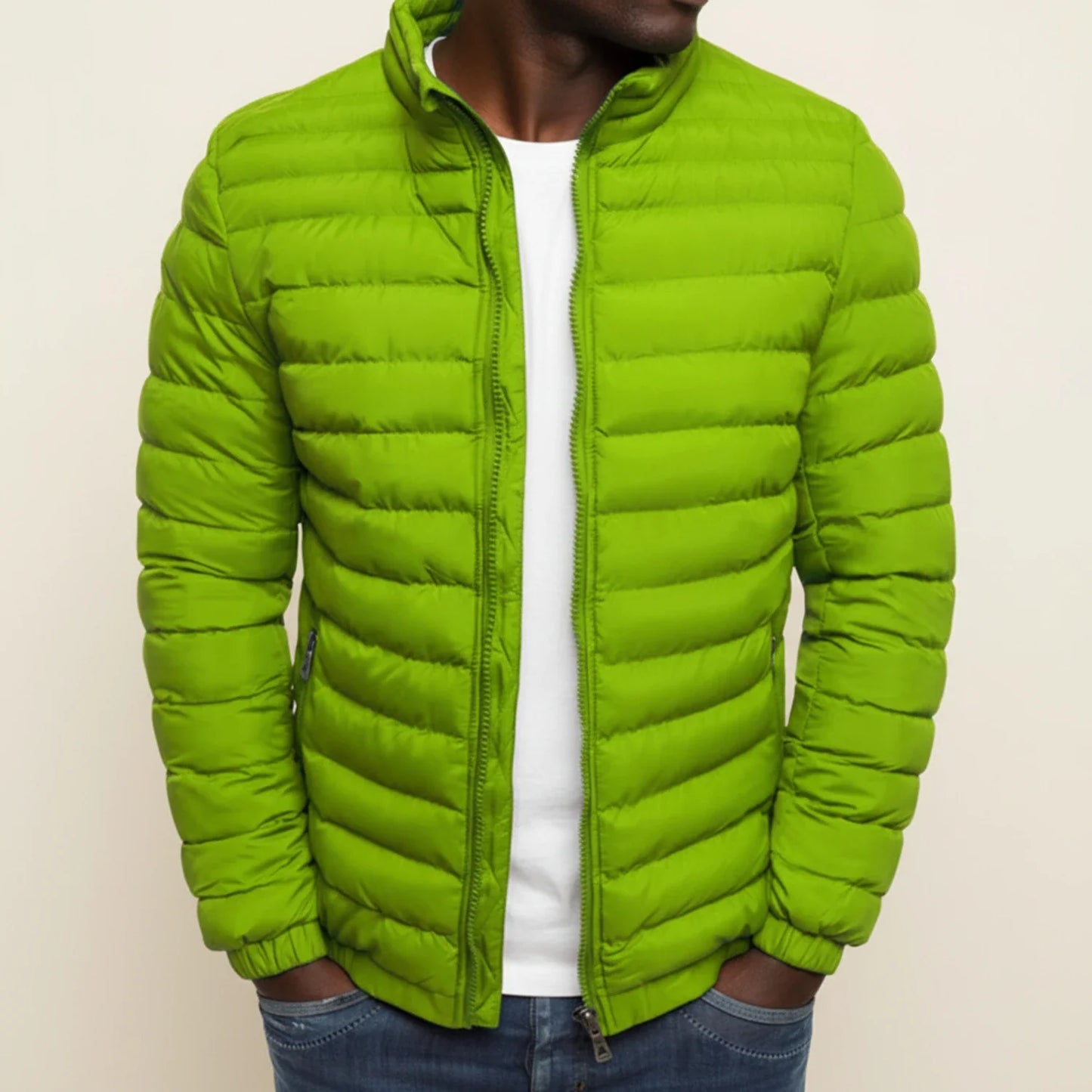 Leichte Pufferjacke für Herren