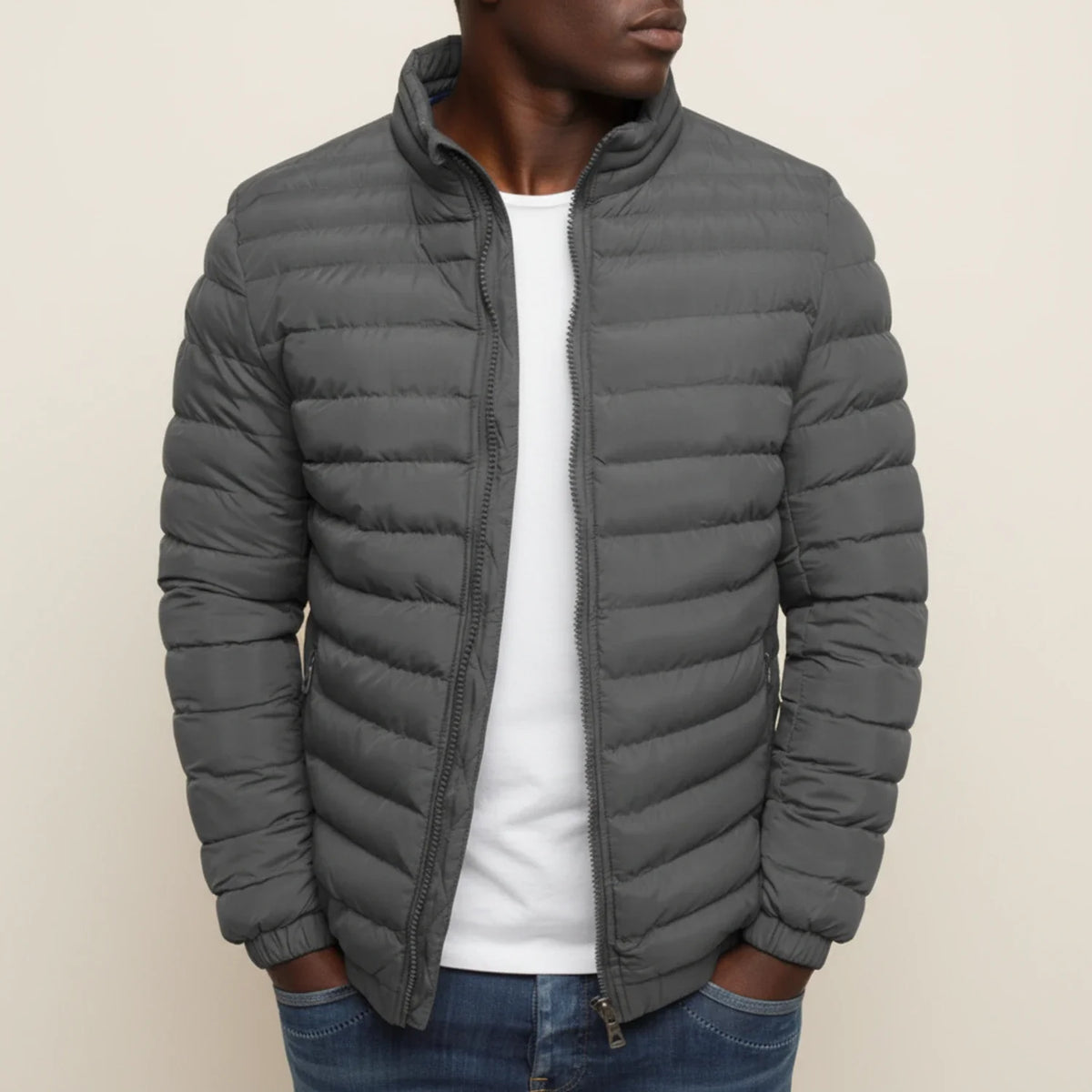 Leichte Pufferjacke für Herren