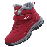 Leichte Schneestiefel für Damen mit Fell