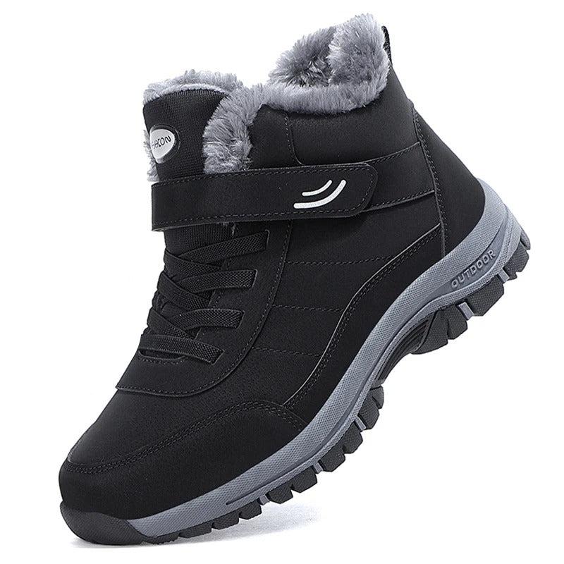 Leichte Schneestiefel für Damen mit Fell