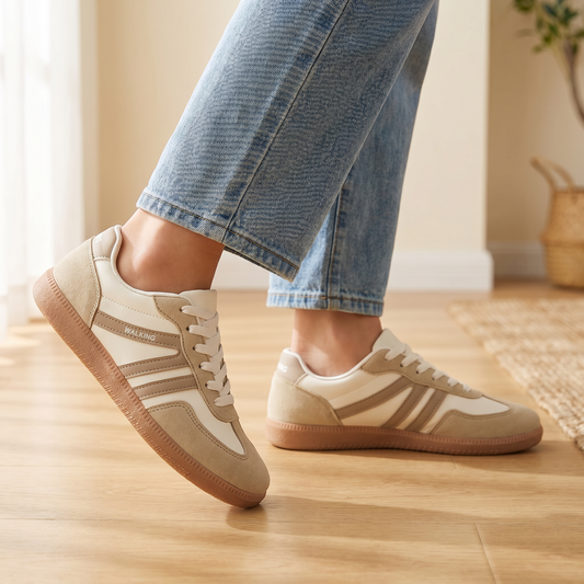 Leichte Slip-On-Sneaker für Damen | Bequeme Walking-Schuhe für den Alltag
