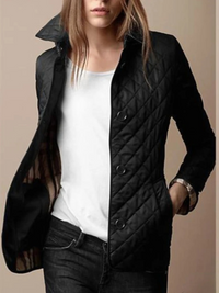 Leichte Steppjacke mit Druckknöpfen