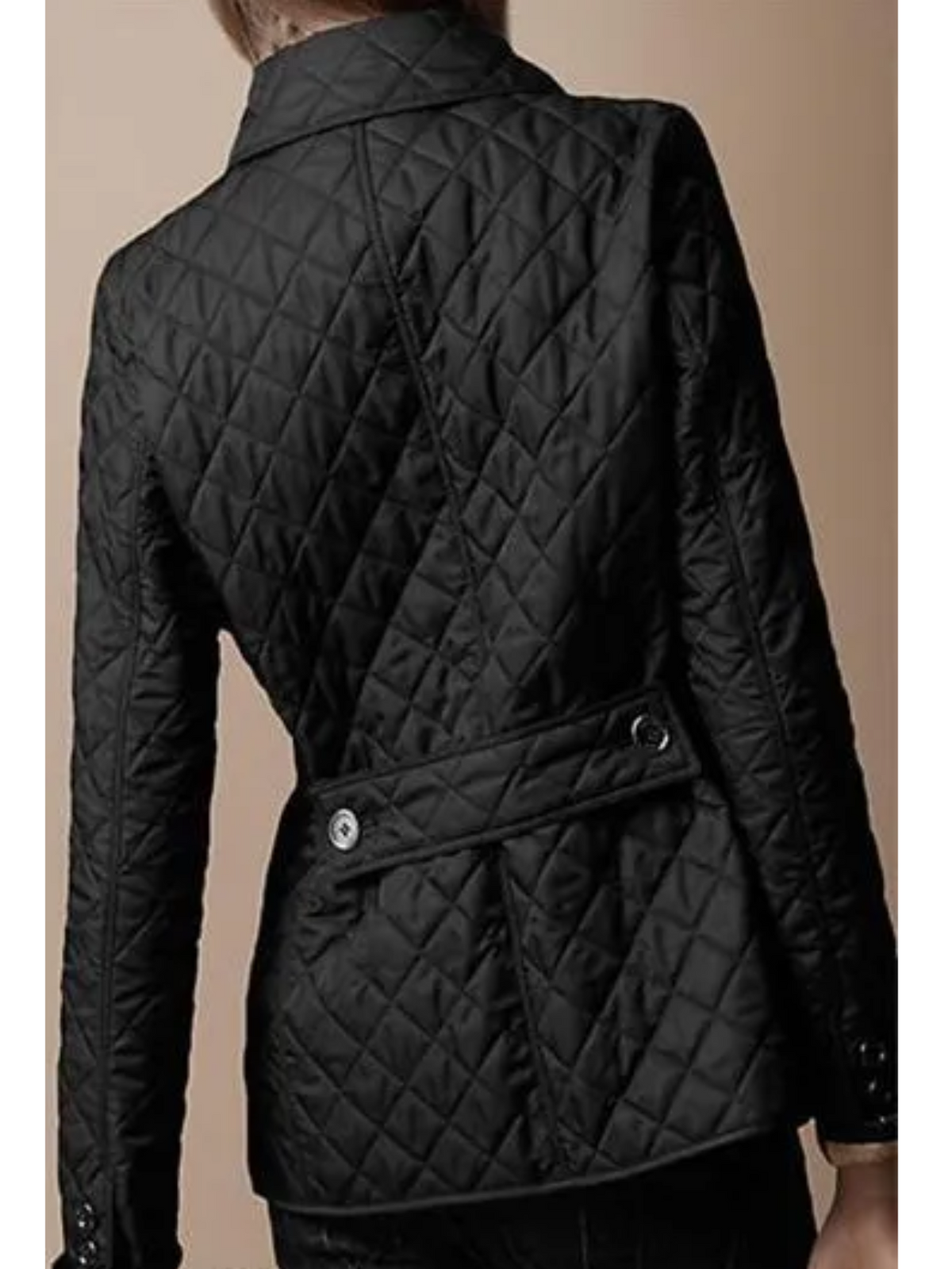 Leichte Steppjacke mit Druckknöpfen