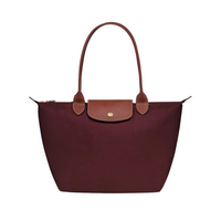 Leichte und praktische Handtasche aus Nylon und Leder für den Alltag