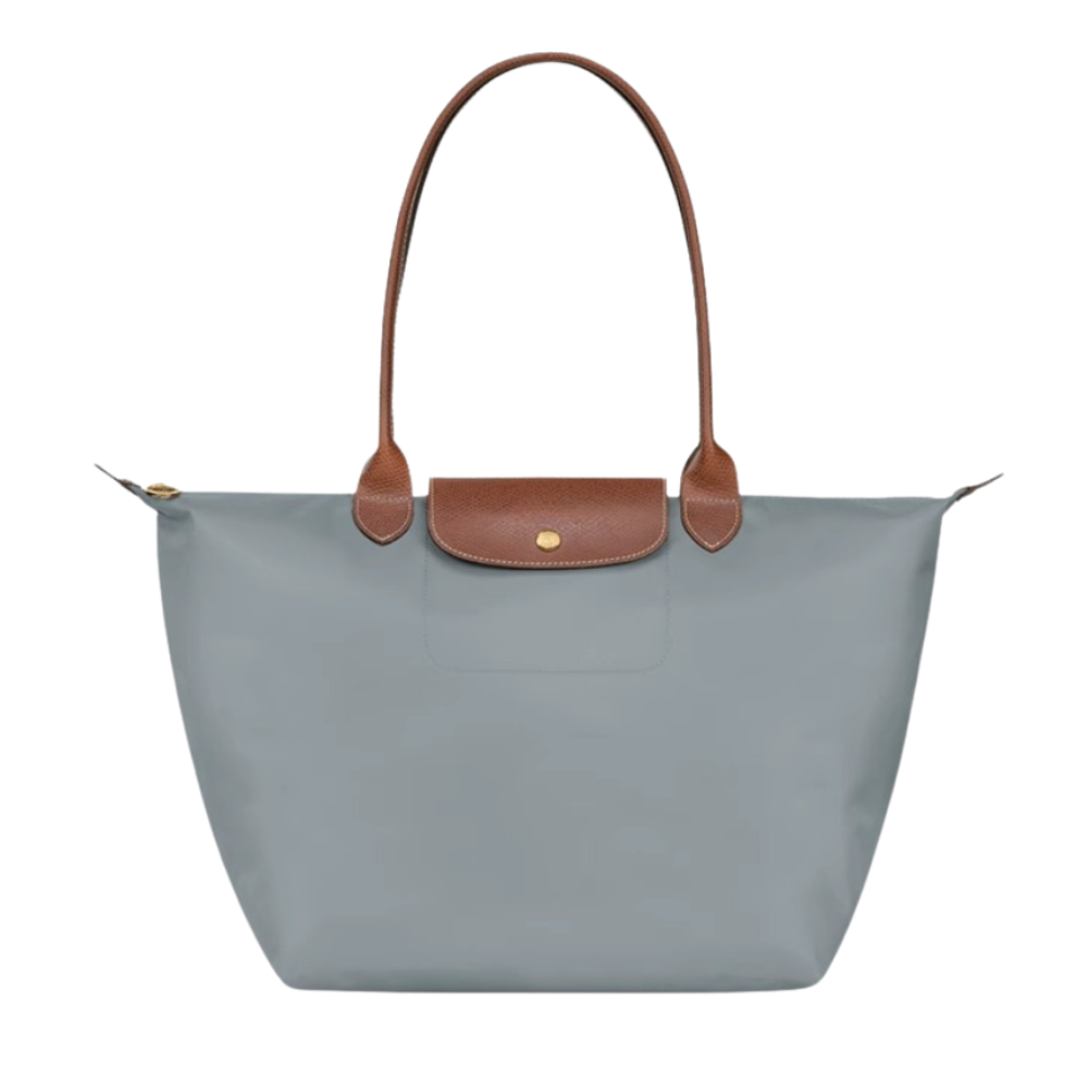 Leichte und praktische Handtasche aus Nylon und Leder für den Alltag