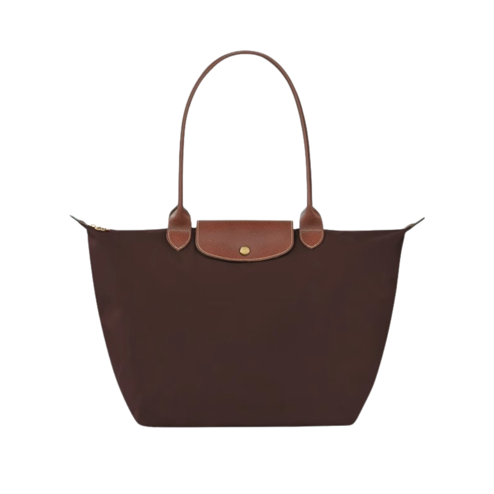 Leichte und praktische Handtasche aus Nylon und Leder für den Alltag