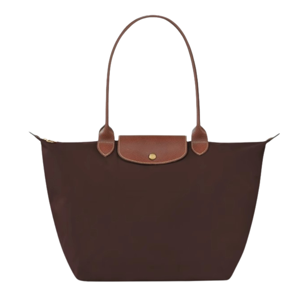 Leichte und praktische Handtasche aus Nylon und Leder für den Alltag