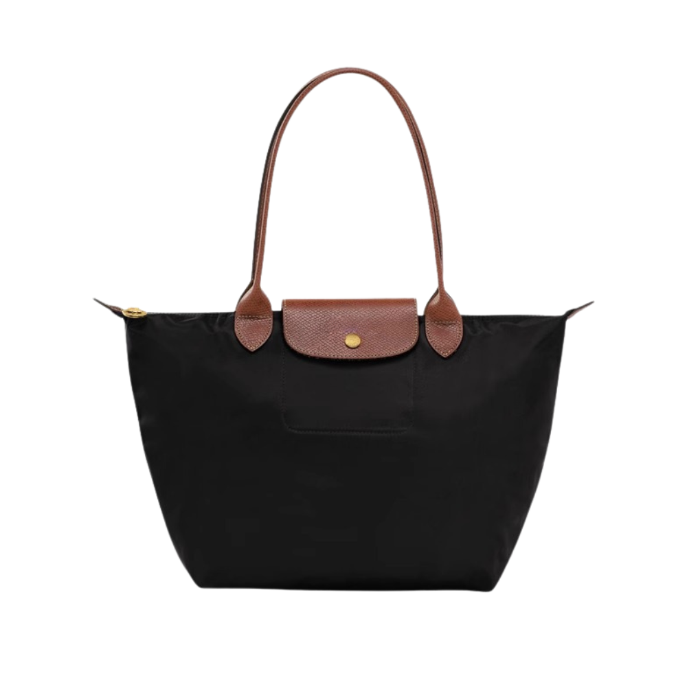 Leichte und praktische Handtasche aus Nylon und Leder für den Alltag
