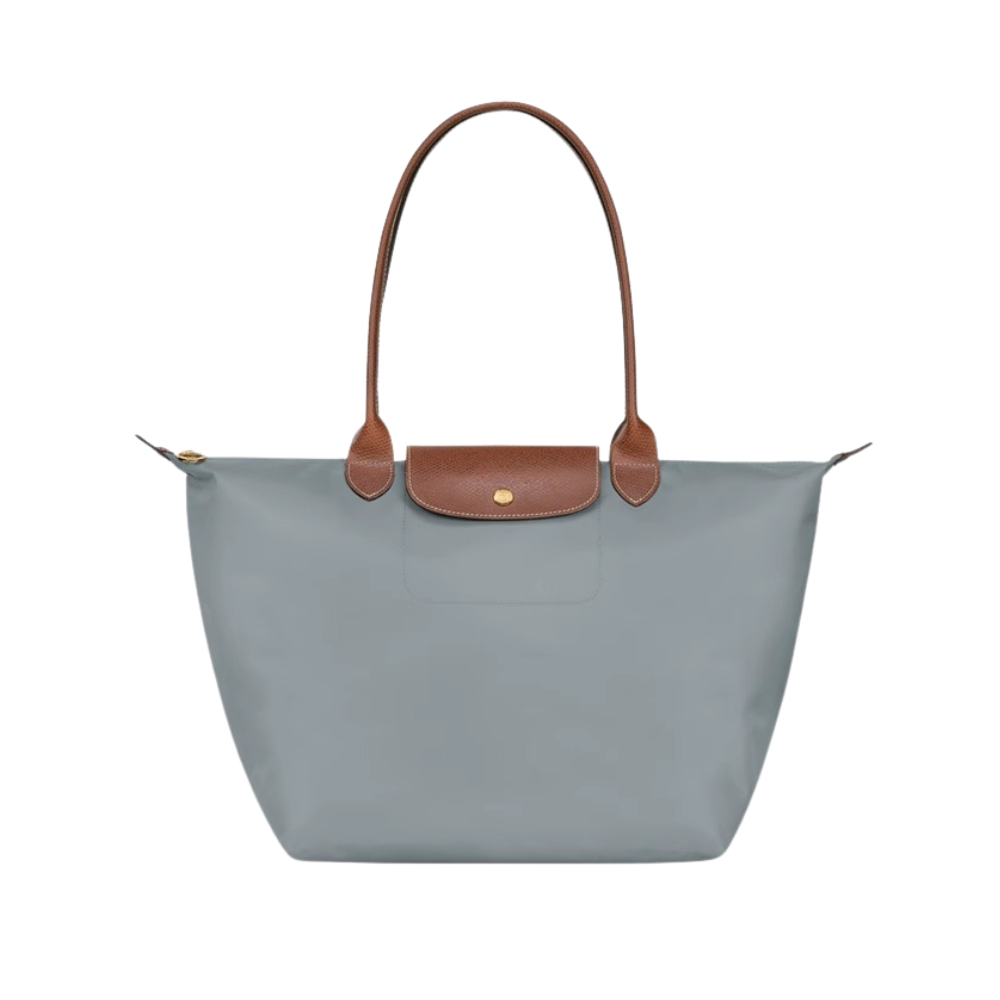 Leichte und praktische Handtasche aus Nylon und Leder für den Alltag