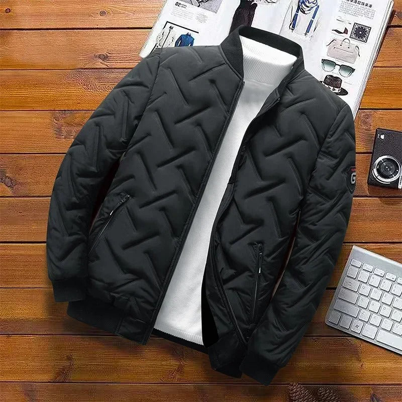 Leichte warme Winterjacke für Herren