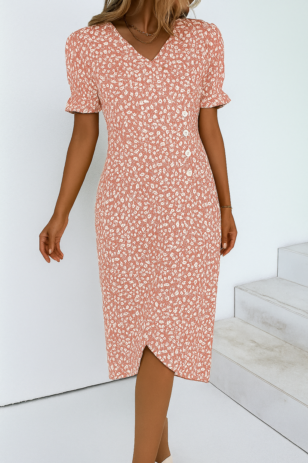 Leichtes Sommer-Maxikleid für Damen