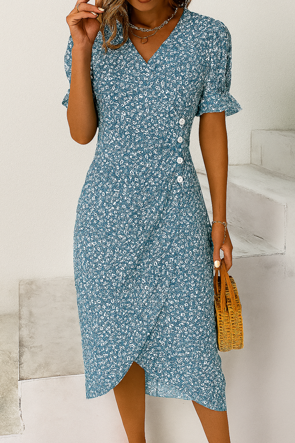 Leichtes Sommer-Maxikleid für Damen