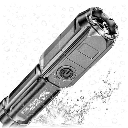 Leistungsstarke Wiederaufladbare LED-Taschenlampe – 10.000 Lumen für Camping und Notfälle
