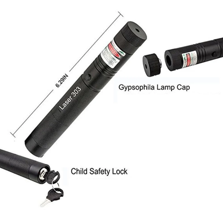 Leistungsstarker Dual-Beam-Laserpointer für präzises Zielen