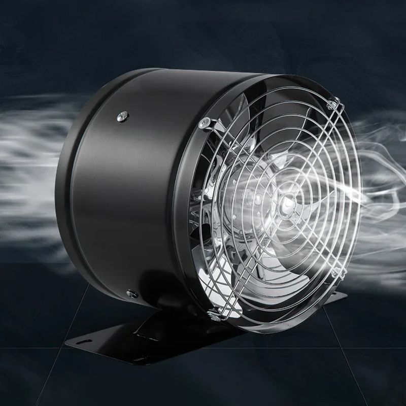 Leistungsstarker und leiser Rohrventilator – Hohe Saugleistung