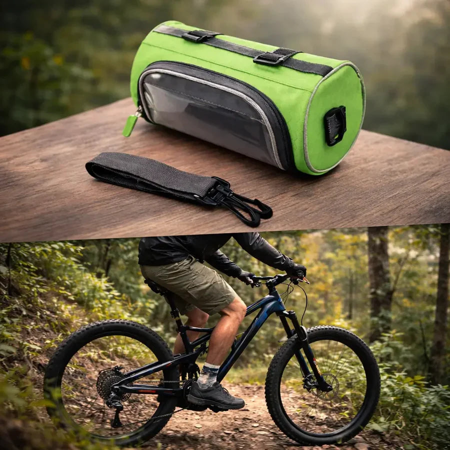 Lenkertasche – Wasserdichte Fahrradtasche mit Touchscreen