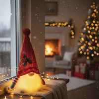Leuchtender Weihnachtswichtel