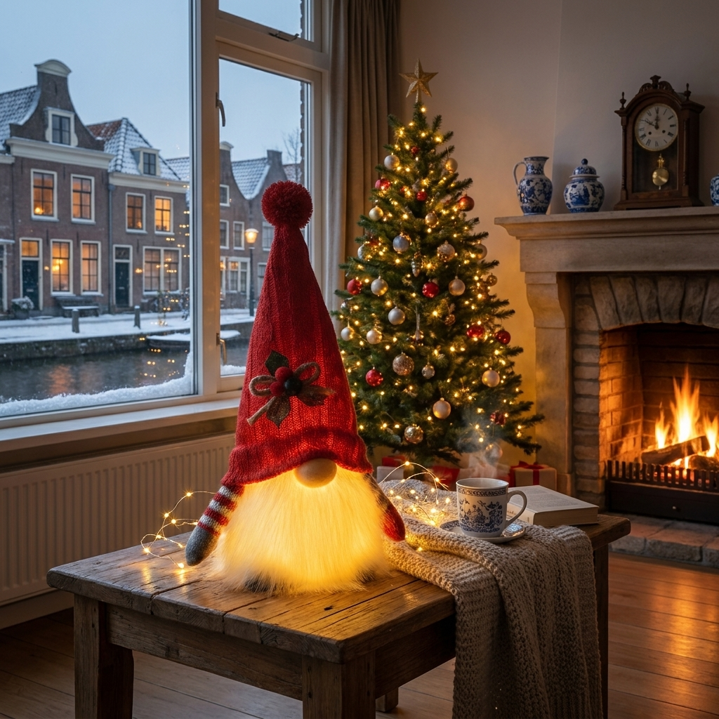 Leuchtender Weihnachtswichtel