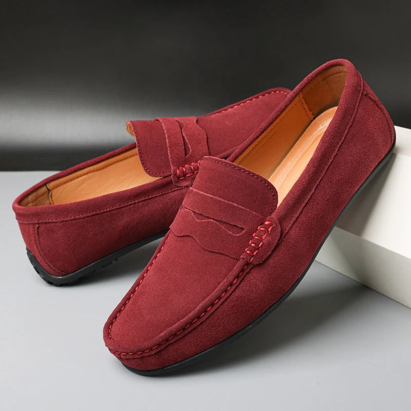 Loafer aus Wildleder