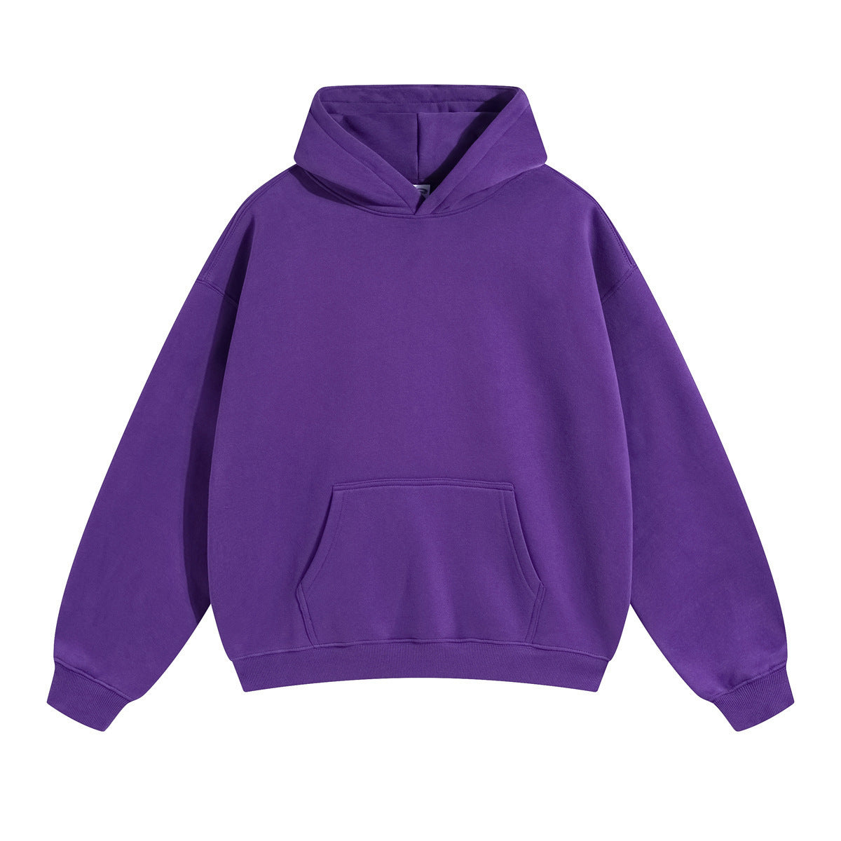 Locker geschnittener Unisex-Hoodie aus Bio-Baumwolle mit Kängurutasche
