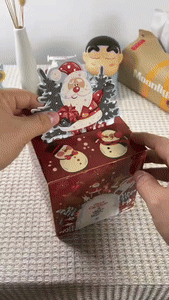 Lustige Weihnachts-Geldgeschenkbox