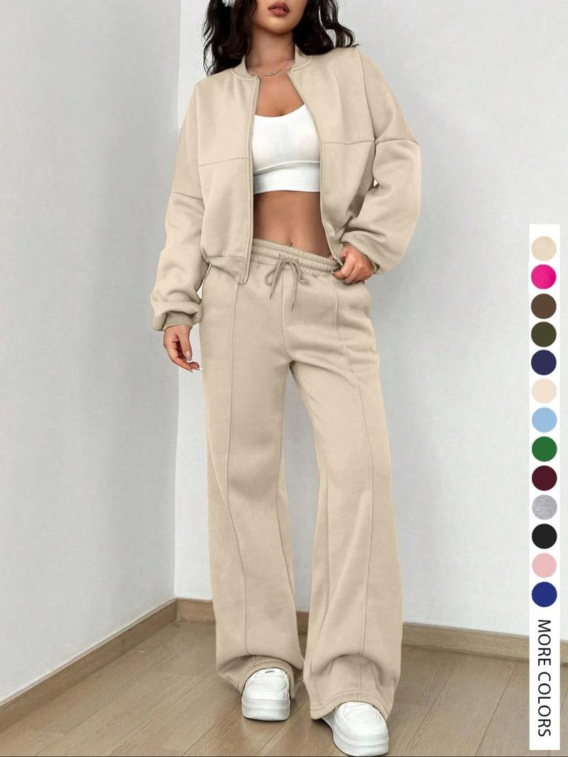 Luxe-Fleece-Loungewear-Set für Damen