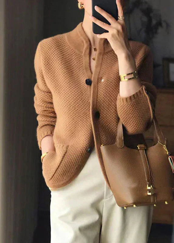Luxuriöse gemütliche Strickjacke