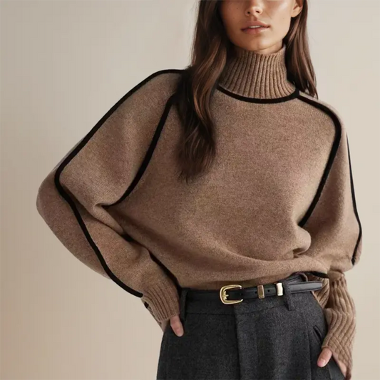 Luxuriöser weicher Rollkragenpullover
