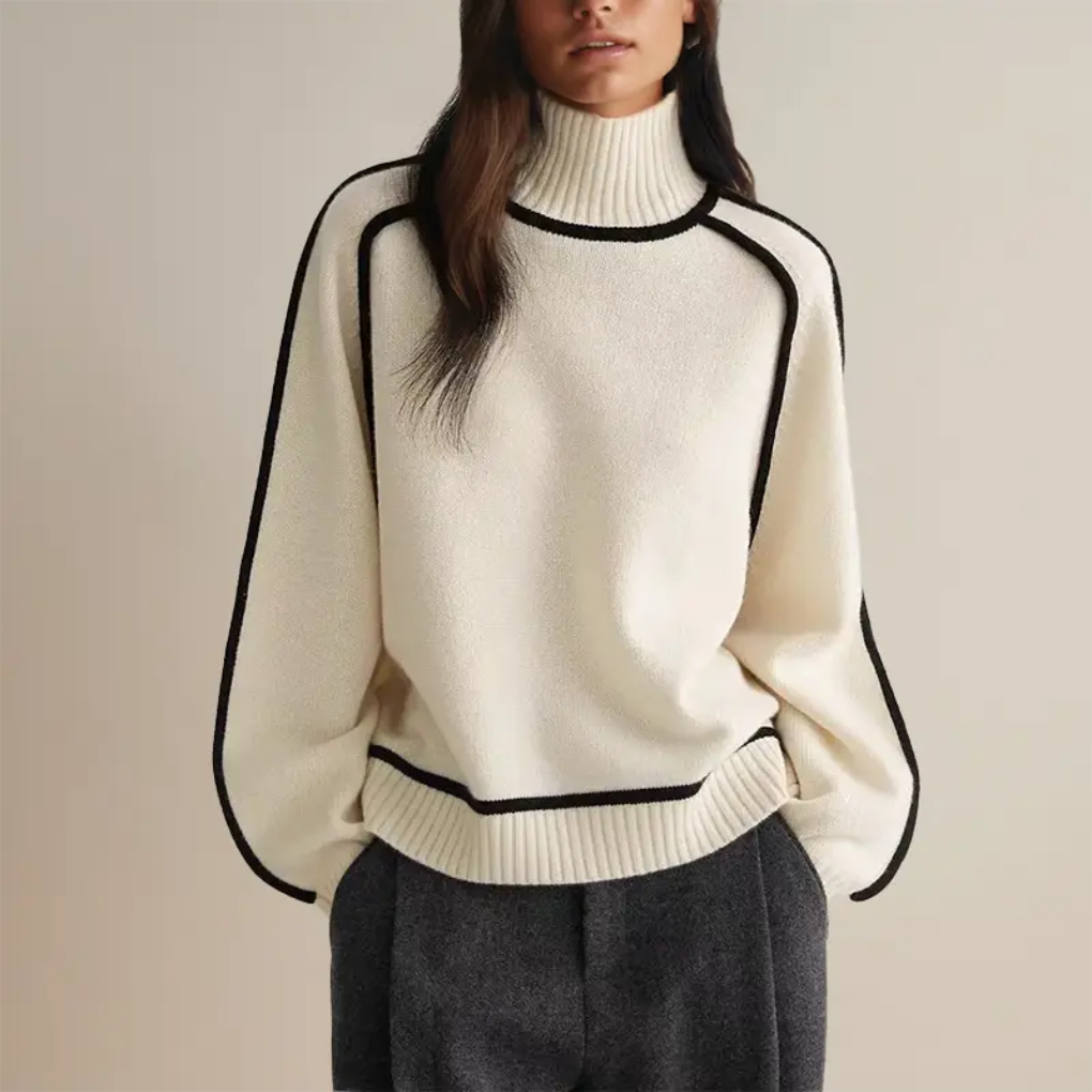 Luxuriöser weicher Rollkragenpullover