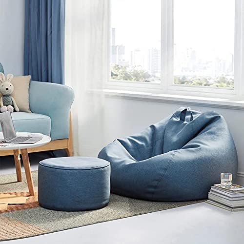 Luxuriöser Leinen-Sitzsack – ergonomisches & stilvolles Komfortmöbel