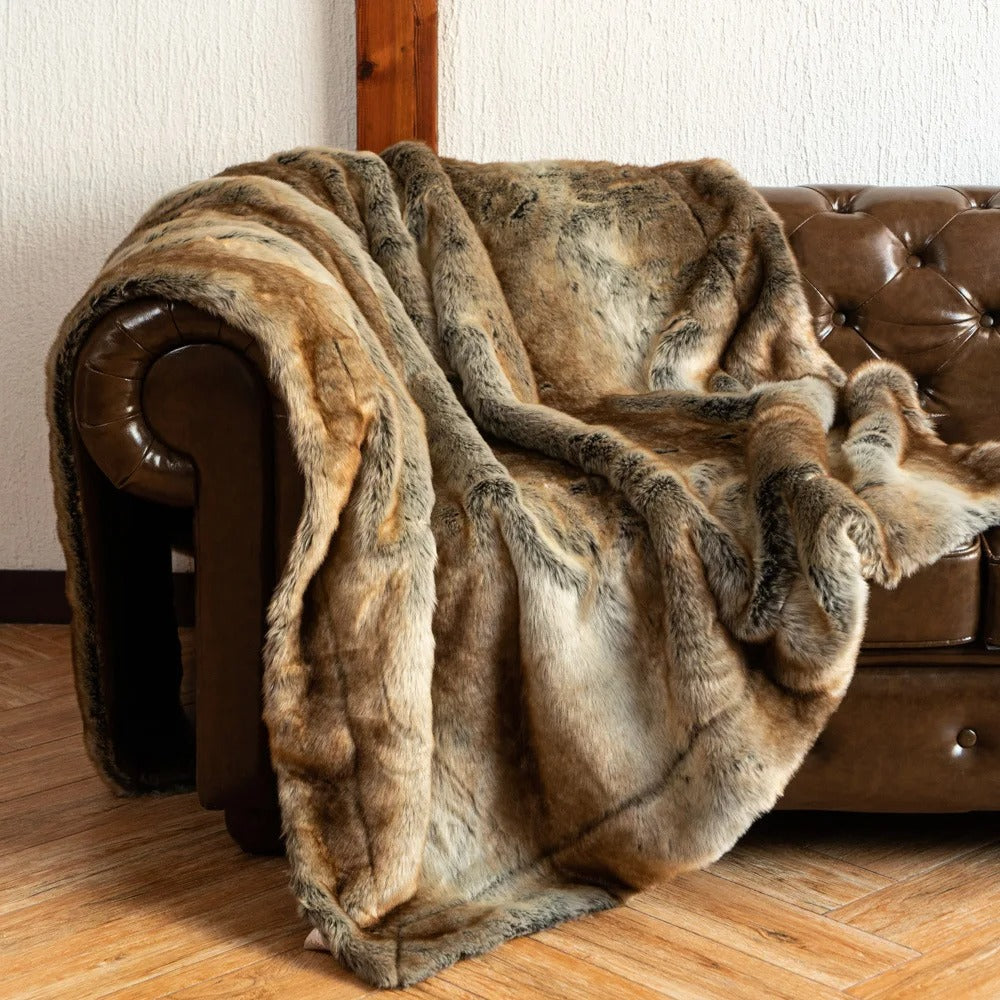 Luxus-Kunstfelldecke – Wärme und Stil für Ihr Zuhause
