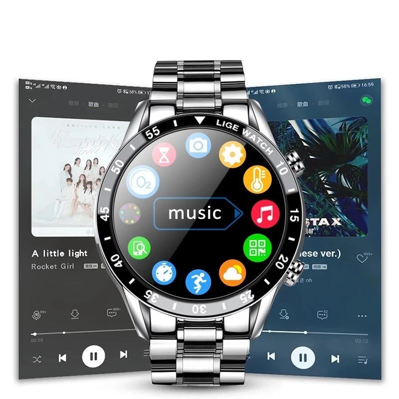 Luxus-Smartwatch für Herren
