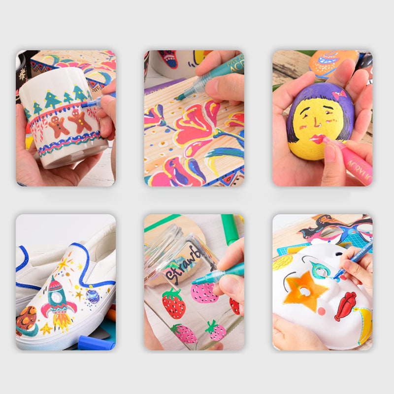 Magic Maniküre-Marker – 12-teiliges Nailart-Set für Frauen