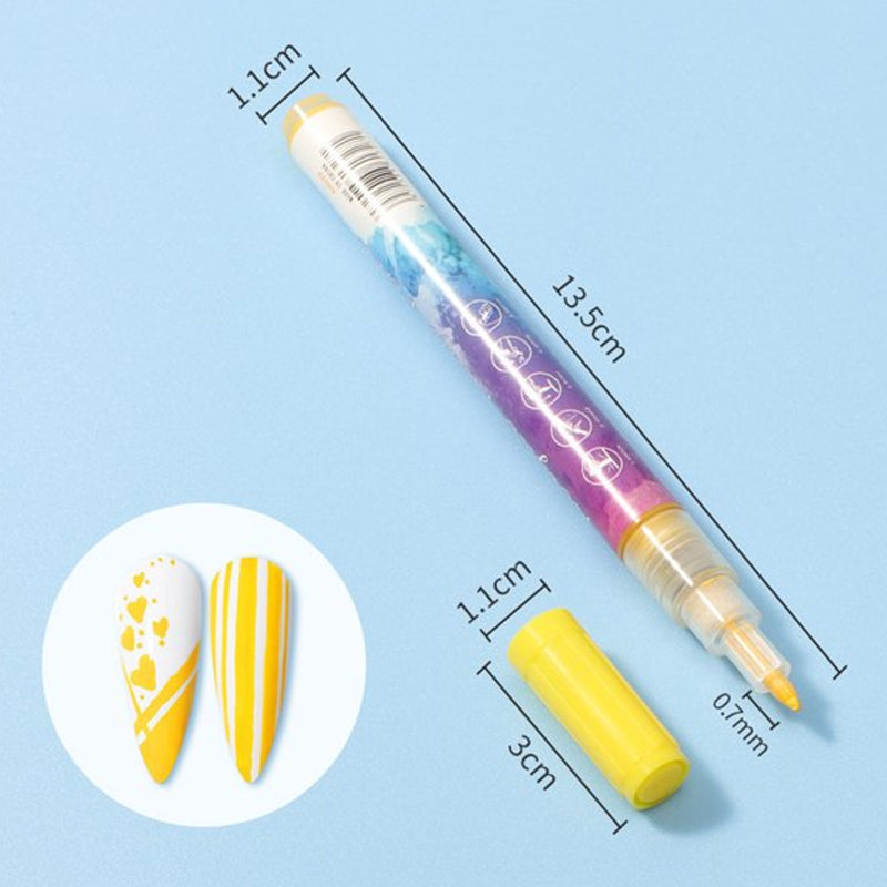 Magic Maniküre-Marker – 12-teiliges Nailart-Set für Frauen