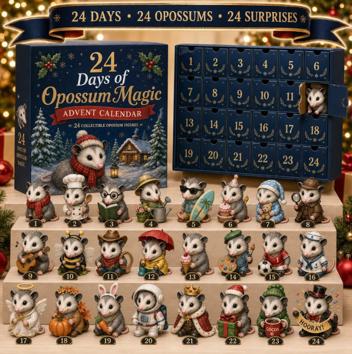 Magischer Tier-Adventskalender aus Acryl