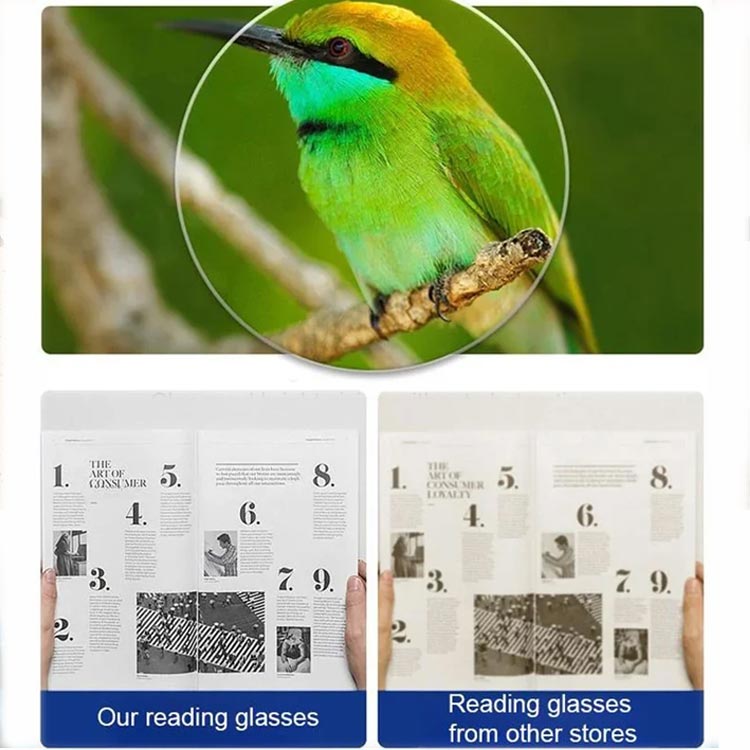 Magnetische Lesebrille zum Umhängen mit Blaulichtfilter und Verlustschutz