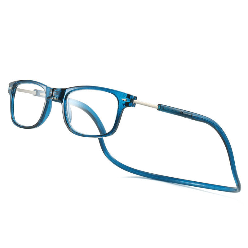 Magnetische Lesebrille zum Umhängen mit Blaulichtfilter und Verlustschutz