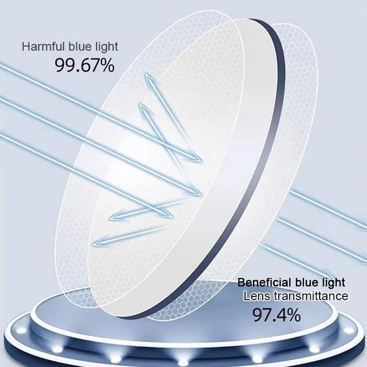 Magnetische Lesebrille zum Umhängen mit Blaulichtfilter und Verlustschutz