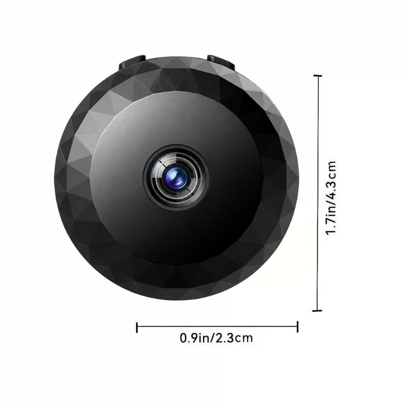 Magnetische Mini-WLAN-Kamera 1080P HD für diskrete Überwachung