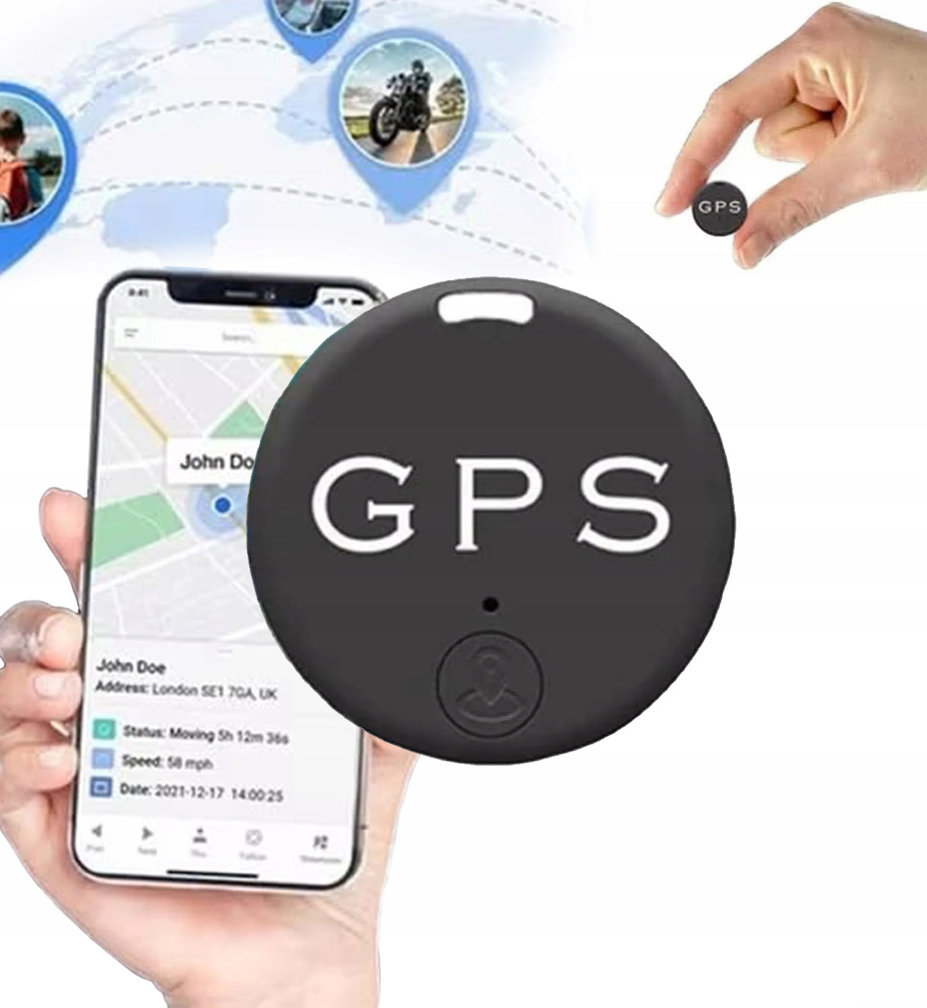 Magnetisches Mini-GPS-Tracker-Echtzeitgerät