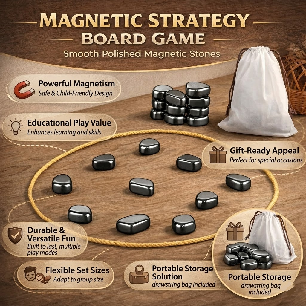 Magnetisches Strategiespiel für die Familie zur Konzentrationsförderung
